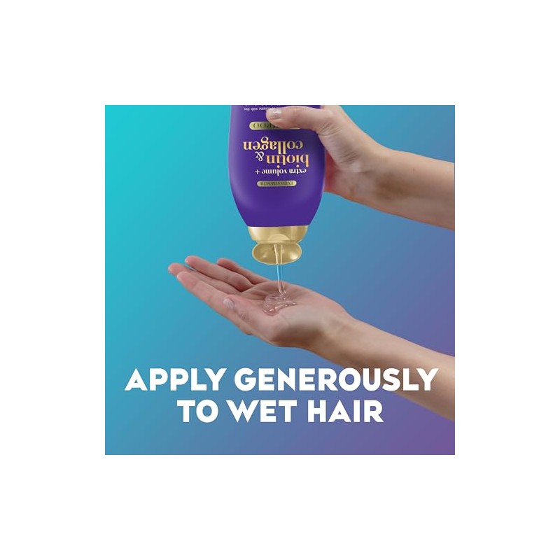 OGX Biotin & Collagen Extra Strength Volumizing Shampoo for Thicker,