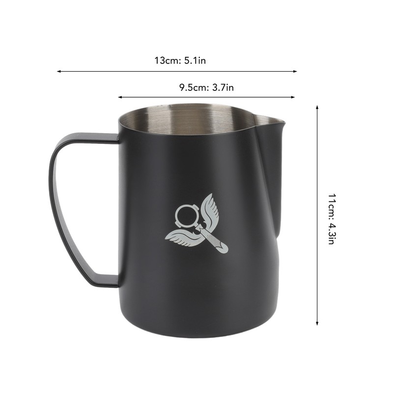Frothing Cup Prevent Spilling 304 Stainless Steel Milk Frothing Pitcher