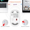 FMOUSE Lindo Mouse Bluetooth, Inalámbrico con tecnología 2,4 GHz, Ratón