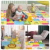 Tapete Bebe Para Gateo Multiuso Juegos Seguridad 180x100cm