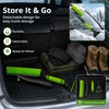 3-in-1 Extendable Snow Brush for Cars – 50-Inch Rotating Ice