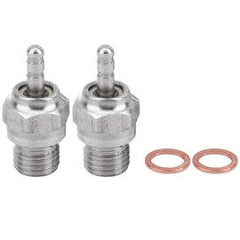 RC Car Spark Plug, 2pcs N4 Fire Head Spark Plug RC Accessories Compatible for HSP Oil‑Powered Model Car