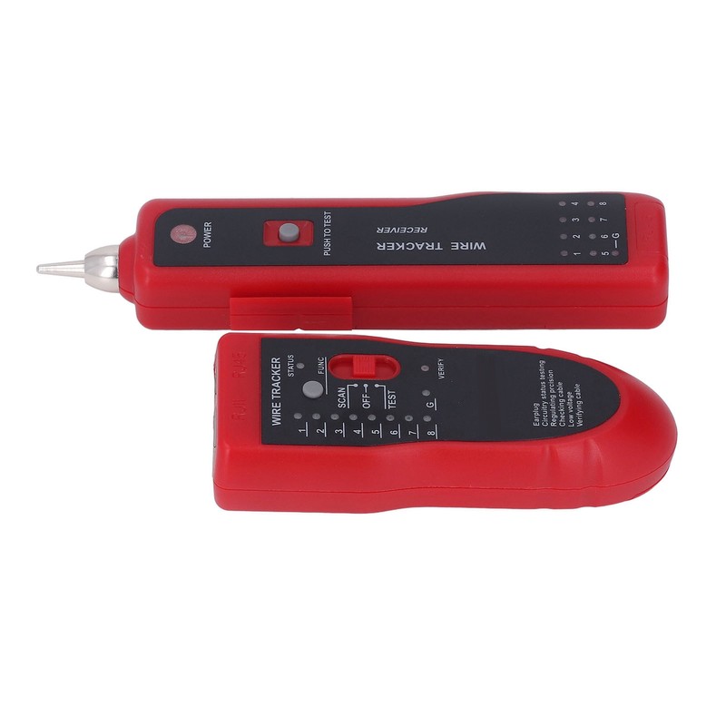Wire Tracer Receiver Kit Network Cable Tester Line Finder for