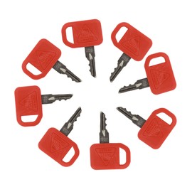 T209428 8PCS Key JDS Ignition Keys Replacement for Jo-hn Deere Skid Steer 260 280 313 315 317 328E 329D 329E Compact Tracked Loader CT315 319D CT322 323D 329D CT332 333D