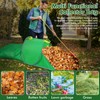 Leaf Collector with Extension Lawn Bags,Portable Pop Up Leaf Bag,Thickened
