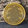 LZWIN The Archangel Saint Michael Christian Challenge Coin - 1.57
