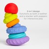Ubbi Baby Teether Totter, Multi-Textured Food-Grade Silicone, 6 Piece Set,