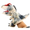 Hand Puppets Dinosaur Plush Glove Puppet for Kids Boys &
