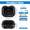 Inflatable Shampoo Basin, Portable Wash Hair in Bed with Inflatable