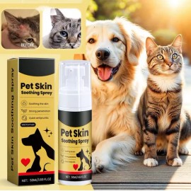 Unbranded New Pet Skin Treatment Spray for Dogs and Cats - Nature Soothing Solution 50ML