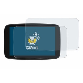 BROTECT Entspiegelungs-Schutzfolie für TomTom Go Navigator 6 PKW-Navigationsgerät (2 Stück) Matte Displayschutz-Folie, Anti-Fingerprint