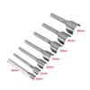 Leather Craft Tool, 7 Pieces DIY Leather Carft Semicircular Cutter,