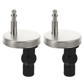 Toilet Seat Hinge Fixings Nuts: 1 Set/ 2pcs Seat Hinge Replacement Toilet Seat Screws Cover Top Fix Nuts Screws Mount Seat Hardware
