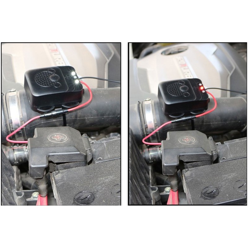 Ultrasonic Mouse Repeller 12V Professional Strong Strobe Light Electronic Car