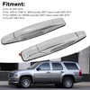 2pcs Exterior Chrome Door Handle ABS Plastic Automotive Outside Door