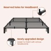 GAOMON Bed Frame Queen Size, 14 Inch Metal Platform, No