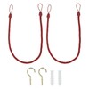 PATIKIL Curtain Tiebacks Ropes, 2 Pack Decorative Tie Backs Braided