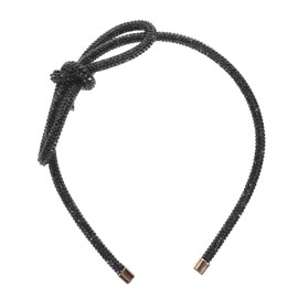 NOLITOY Rhinestone Bow Headband for Women Lightweight Bridal Hair Accessory for Weddings Proms and Special Occasions Elegant Hairband for Young Women