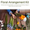8Pcs set Flower Arrangement Kit Floral DoubleSided Tape Wire Cutter