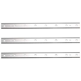 HSS Planer Blades for DW734 12-1/2-Inch (DW7342) Heat Treated, Double Sided, Set of 3 Replacement