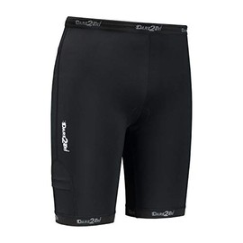 Dare2tri 1222XS Unisex Adults' Short-Length Tri Shorts - Black
