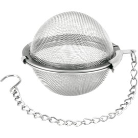 Aoho AQ-V-319 Ball Shaped Tea Strainer, 2.2 inches (55 mm)