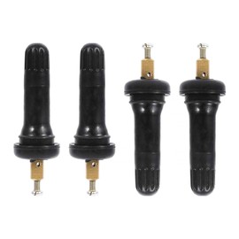 HARY TPMS Tyre Pressure Monitoring System - 4PCS Car Tyre Valve Stems with Pressure Sensor, Anti-Explosion Metal Valve Cores for Auto Tire Maintenance