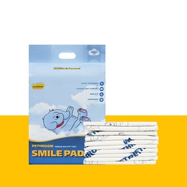 PETHROOM [Fesroom] Smile Pad Dog Pee Pad High Absorption (Small 50 sheets X 1 pack)