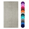 Lashuma Shower Mat Quick-Drying Grey Pebble London 50 x 90