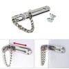 Dual Security Door Chain Latch Auxiliary Lock Front Door