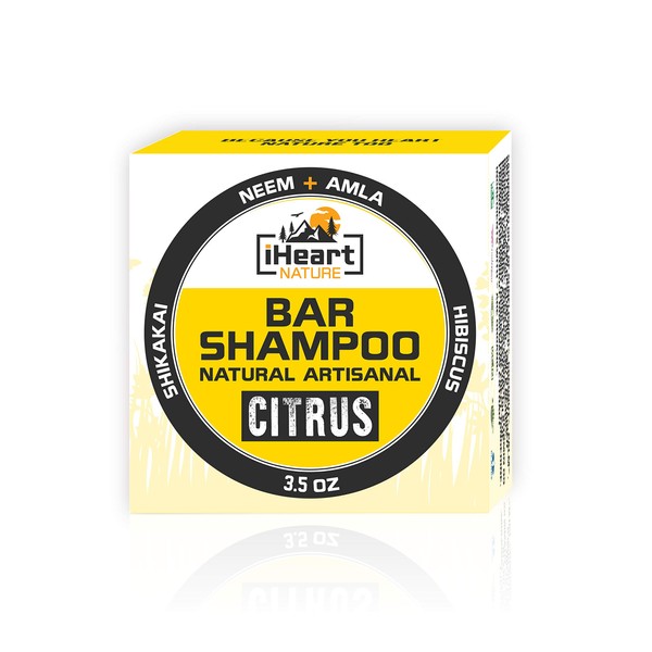 Organic Shampoo Bar (Packed with Neem Amla Shikakai Hibiscus) Made