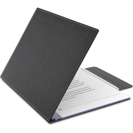 SSS-GRGB Magnetic Frameless Case for Remarkable 2 Paper Tablet - 10.3" 2020, Ultra-Thin Fabric Texture Book Folio Cover-Style Protective Case, With Magnetic Holder for ReMarkable 2 Pen (Black)