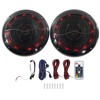 Rockville (4) Rockville RMC65LB 6.5" 1200w Black Marine Speakers w/Multi