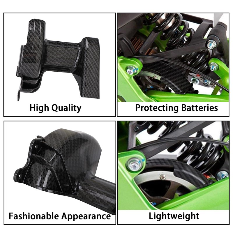 Runfarr Center Axle Guard for Surron,Carbon Fiber Pattern Middle Axis