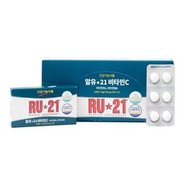 Mediwi 알유21 RU21 비타민C 750mg x 6정 5갑 총30정 RU21 Vitamin C 750mg x 6 tablets, 5 boxes, total 30 tablets