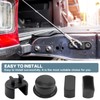 4PCS Tailgate Bushing Kit,Tail Gate Hinge Inserts Compatible with Dodge