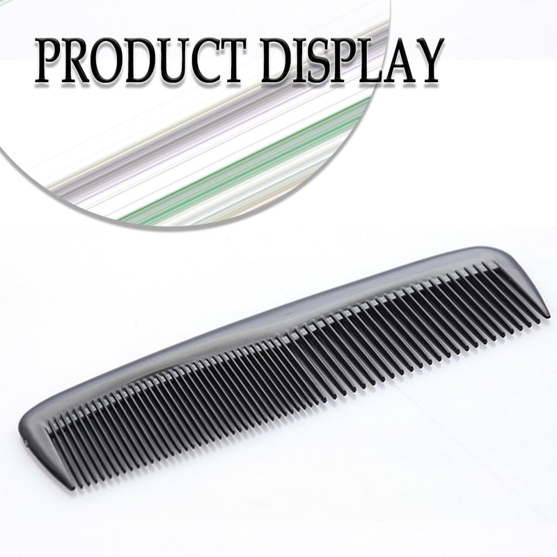 DAZISEN 4 Pieces Hair Combs - Plastic Pocket Combs Fine