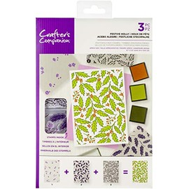 CC INTERNATIONAL LLC CC-STP-FESH Clear Stamps FSTV, Festive Holly