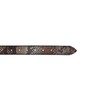 Vanzetti Women's Leather Belt with Snake Print 30 mm Leather