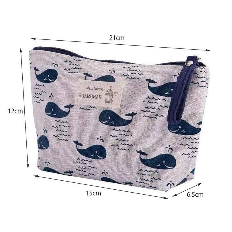 GOODCHI Makeup Pouch, Lightweight, Compact, Large Capacity, Storage Pouch, Cute,