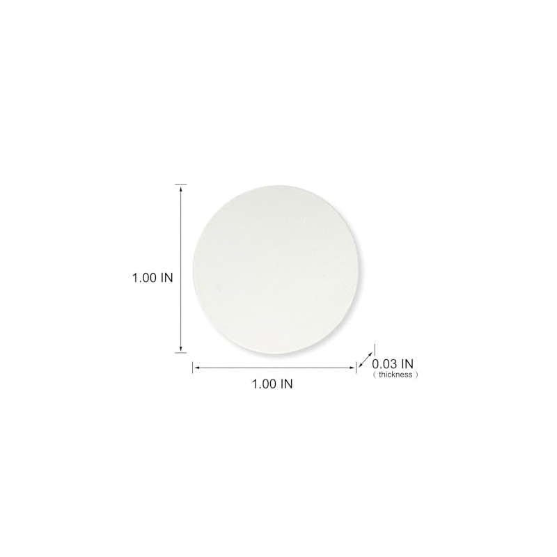 6 pcs rewritable T5577 Round Coin-Shaped Card Stickers, Diameter 30mm,