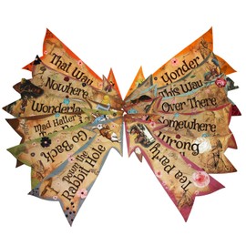 Alice Party Vintage Style Arrow Signs | Mad Hatters Tea Party Props | Pack of 12 Directional Signs | Party Decorations