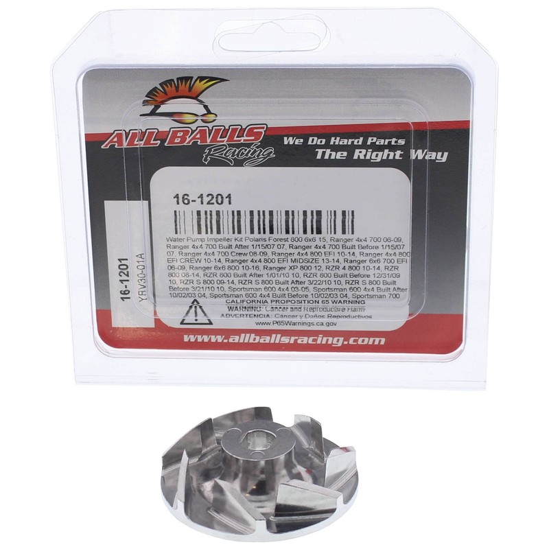 All Balls Racing Water Pump Impeller Kit 16-1201 Compatible With/Replacement
