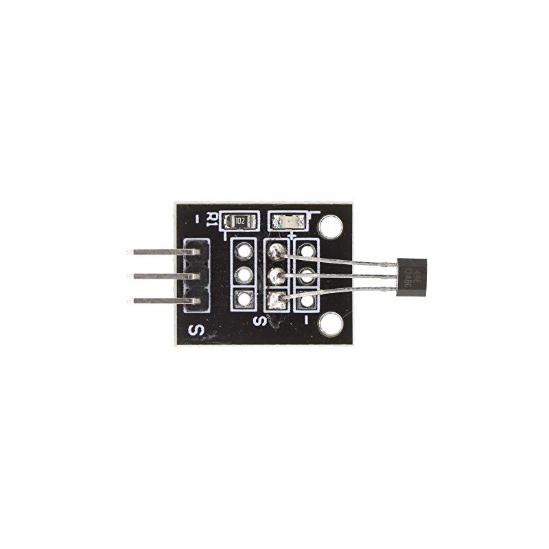 3 Pack KY-035 3Pin Class Bihor Analog Hall Magnetic Sensor