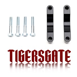 TIGERSGATE Black 21 inch 23 inch 26 inch Front Fender Spacer Bracket Kit Fit for 1997-2013 Harley Touring Street Glide Electra Glide Road King Models