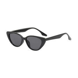 PLULON Retro Narrow Cat Eye Sunglasses for Women Men Vintage Sunglasses Womens Cat Eye Glasses Fun Retro Cateye Sun Glasses Fashion Accessories