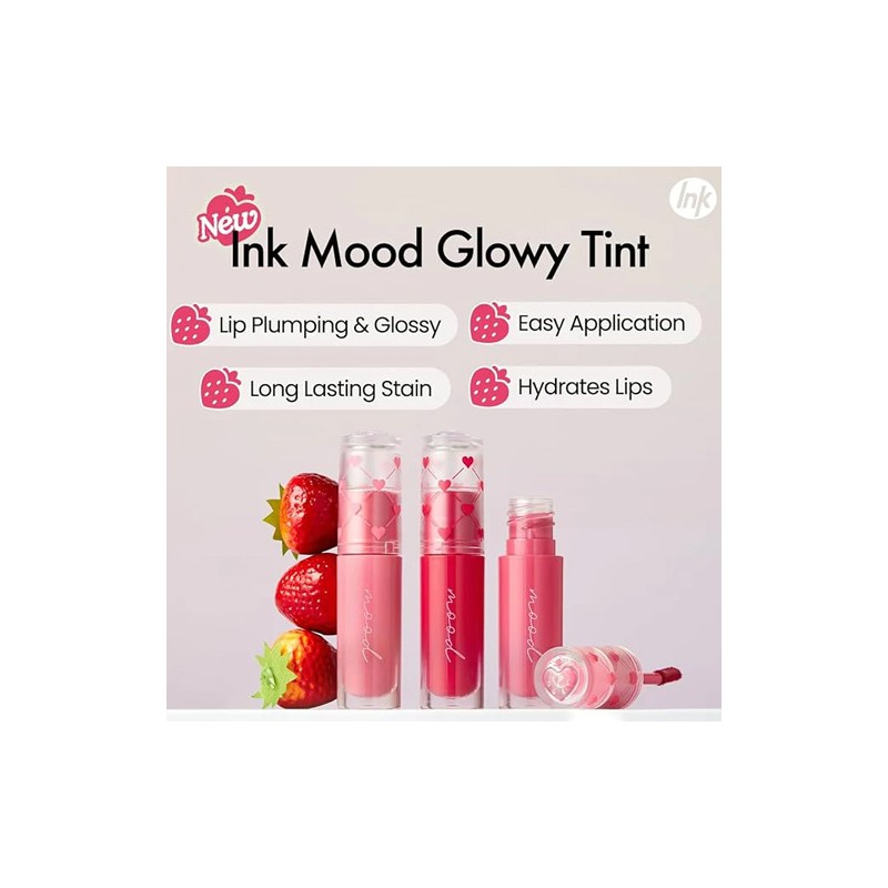 Peripera [Peripera]*Soft Berry* Ink Mood Glowy Tint (3 Colors)