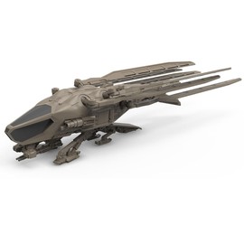 Pipigirl Meng Genuine License Plastic Model Kits, Dune Series Harkonnen Ornithopter Model, Collectible Easy to Assemble Sci-Fi Movie Figures (MMS-014)