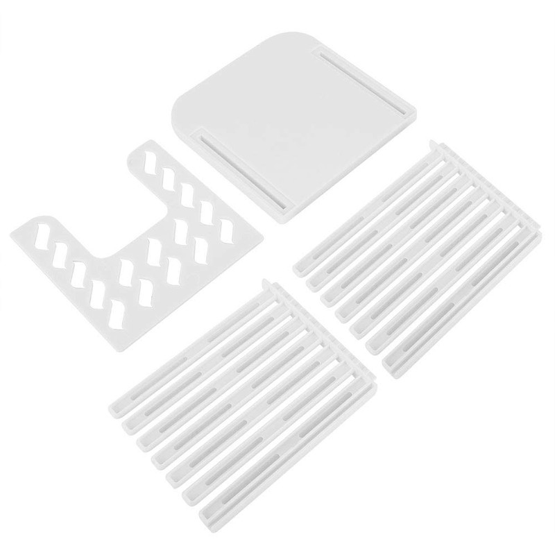 YUMILI Bread Cutter, Foldable Bread Slicer Loaf Toast Cutter Mold,