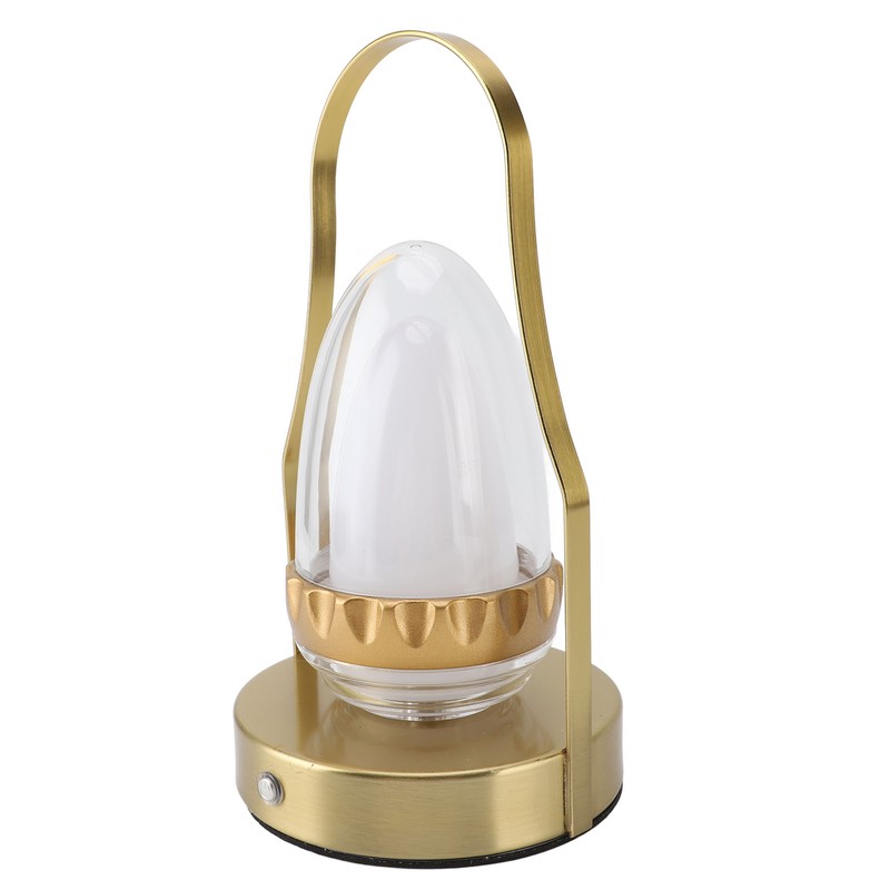 LED Cordless Lantern Table Lamp 3 Modes Touch Control Stepless